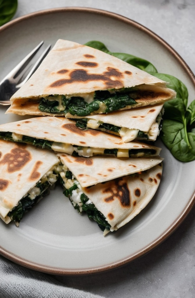 Spinach Feta Quesadillas: A Perfect Blend of Flavor, Texture, and Nutritional Value Spinach Feta Quesadillas: A Perfect Blend of Flavor, Texture, and Nutritional Value