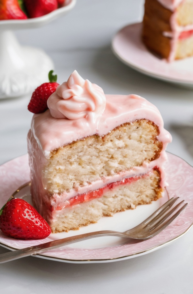 openart-image_7ka1iHu7_1745923593401_raw The Rise of the Strawberry Honeybun Cake with Strawberry Cream Icing: A Decadent Twist on a Southern Classic
