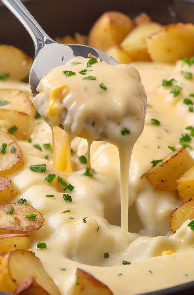 Party Potatoes: Cheesy, Creamy & Crowd-Pleasing Gold on a Platter Party Potatoes: Cheesy, Creamy & Crowd-Pleasing Gold on a Platter
