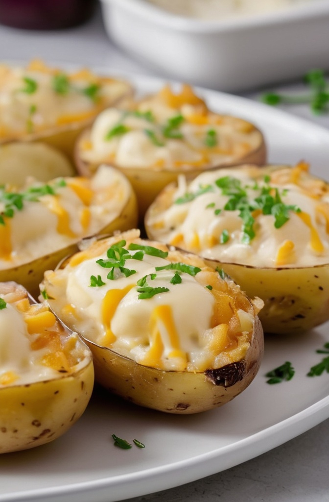 Party Potatoes: Cheesy, Creamy & Crowd-Pleasing Gold on a Platter Party Potatoes: Cheesy, Creamy & Crowd-Pleasing Gold on a Platter