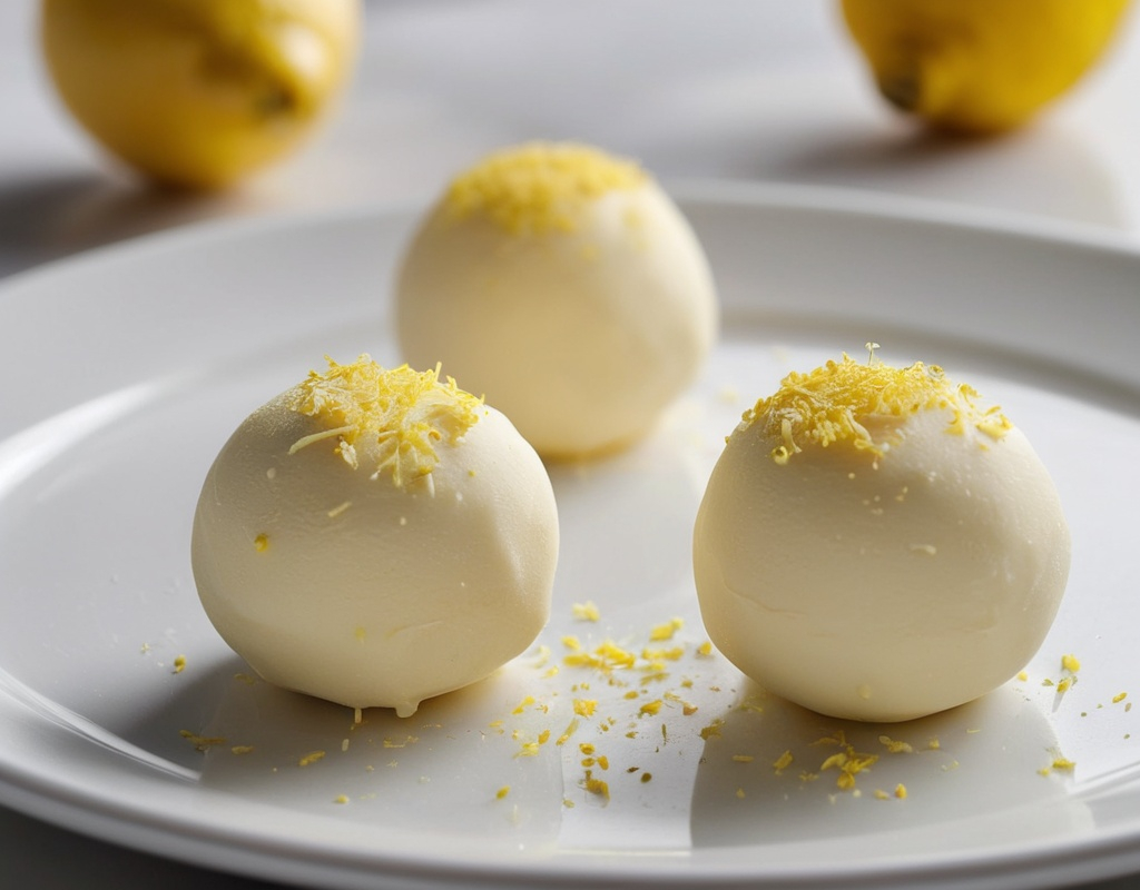 Zesty Elegance: The Rise and Craft of Lemon Cream Truffles in Modern Pastry