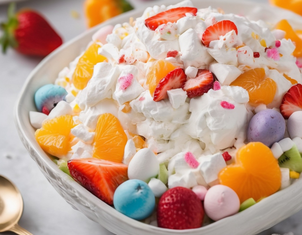 Easter Fruit Fluff Salad: A Culinary Chameleon in the Pastry Chef’s Repertoire