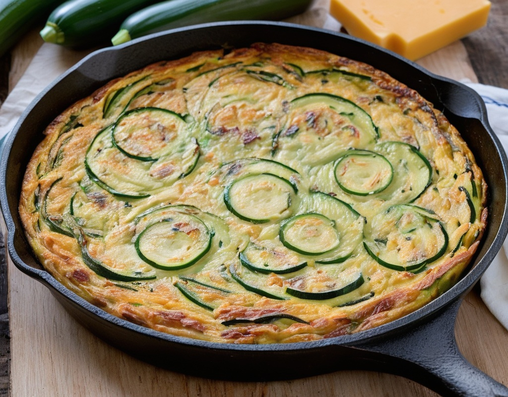 Zucchini & Cheddar Frittata: A Humble Powerhouse of Culinary Craft