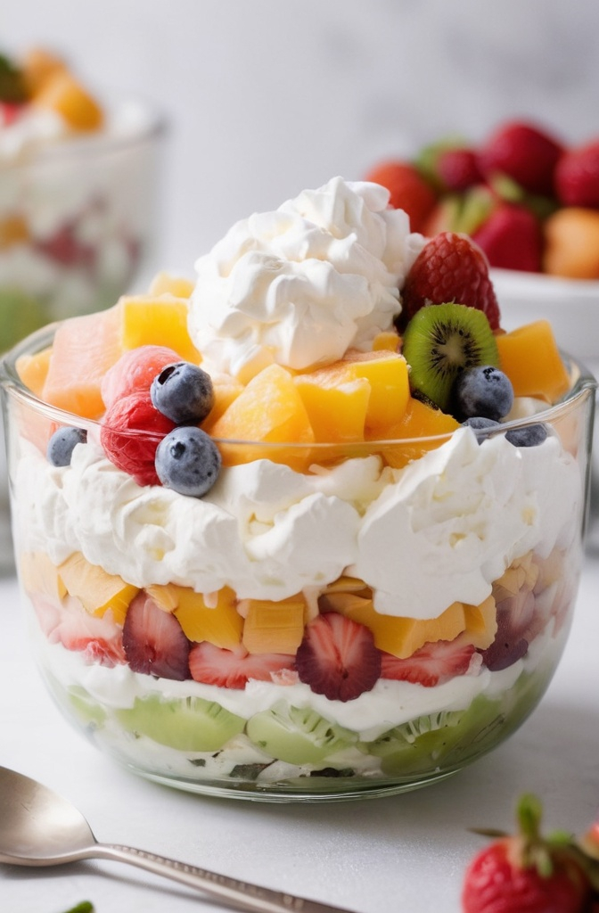 Easter Fruit Fluff Salad: A Culinary Chameleon in the Pastry Chef’s Repertoire Easter Fruit Fluff Salad: A Culinary Chameleon in the Pastry Chef’s Repertoire
