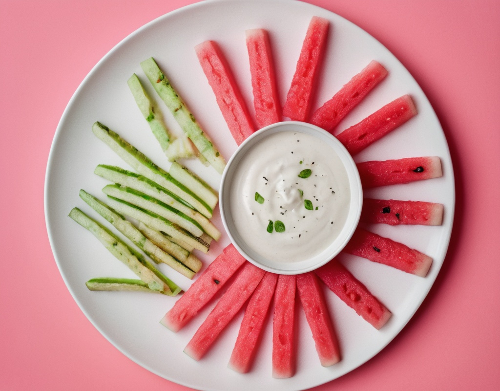 Watermelon Fries with Coconut Lime Dip: The Sweet, Savory, and Refreshing Twist on a Classic Snack