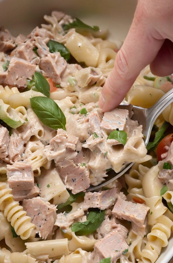 Creamy Tuna Pasta Salad: A Chef’s Take on a Classic with Substance, Soul & Just the Right Amount of Sass Creamy Tuna Pasta Salad: A Chef’s Take on a Classic with Substance, Soul & Just the Right Amount of Sass