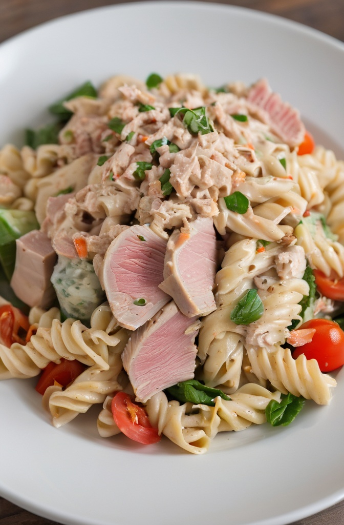 Creamy Tuna Pasta Salad: A Chef’s Take on a Classic with Substance, Soul & Just the Right Amount of Sass Creamy Tuna Pasta Salad: A Chef’s Take on a Classic with Substance, Soul & Just the Right Amount of Sass