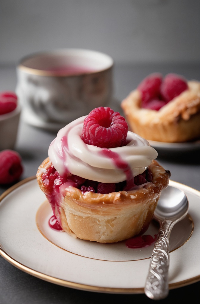 Raspberry Cream Cheese Cruffins: The Wild Child of Viennoiserie and American Pastry Raspberry Cream Cheese Cruffins: The Wild Child of Viennoiserie and American Pastry
