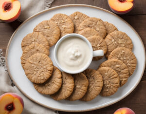 White Chocolate-Dipped Peach Oatmeal Cookies: A Textural Masterpiece Baked in Layers of Flavor