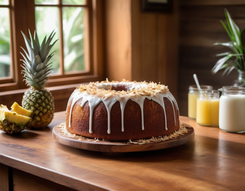 Pineapple, Coconut, and Butter: The Bold Return of the Pina Colada Pound Cake