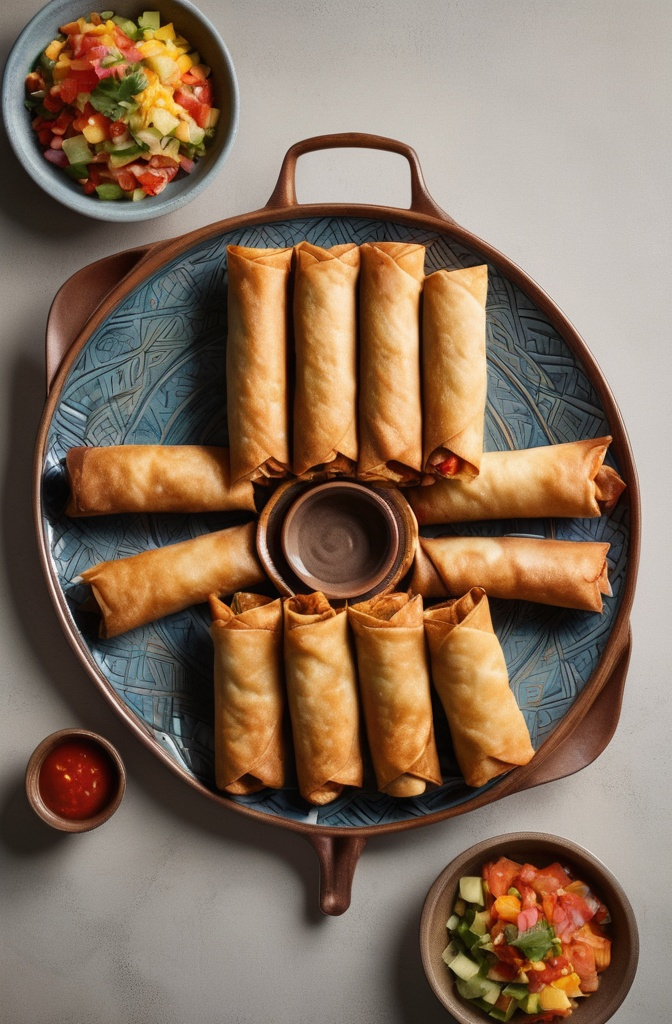 Tex-Mex Inspired Egg Rolls: A Culinary Fusion Masterclass Tex-Mex Inspired Egg Rolls: A Culinary Fusion Masterclass