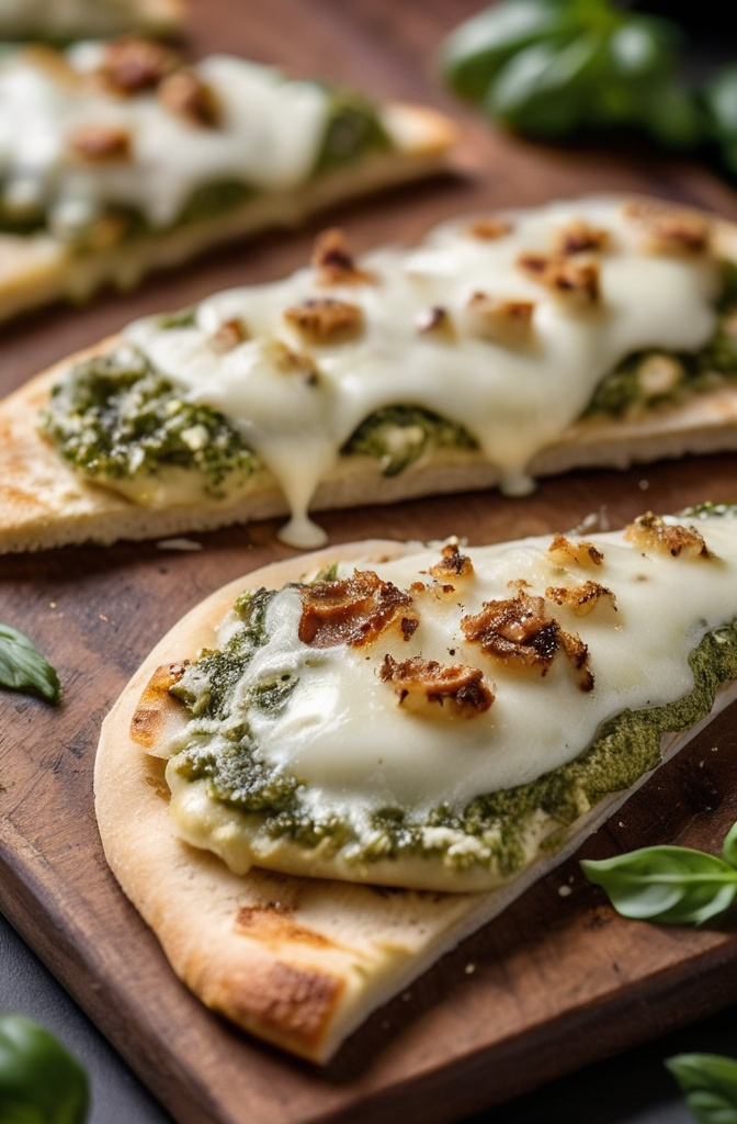 Pesto Chicken and Fresh Mozzarella Flatbread: Why This Humble Dish is Redefining Modern Menus Pesto Chicken and Fresh Mozzarella Flatbread: Why This Humble Dish is Redefining Modern Menus