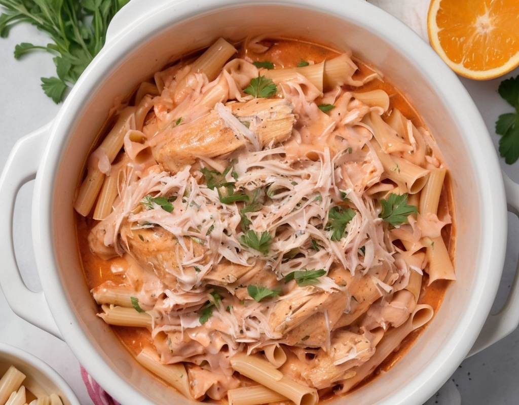 Crock Pot Salsa Ranch Chicken Pasta: A Bold, Creamy, One-Pot Marvel That’s Changing the Game