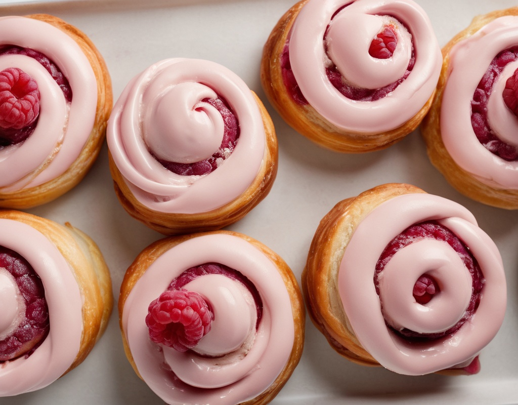 Raspberry Cream Cheese Cruffins: The Wild Child of Viennoiserie and American Pastry