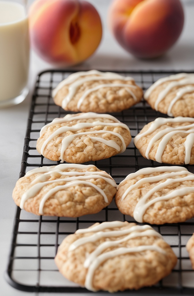 White Chocolate-Dipped Peach Oatmeal Cookies: A Textural Masterpiece Baked in Layers of Flavor White Chocolate-Dipped Peach Oatmeal Cookies: A Textural Masterpiece Baked in Layers of Flavor