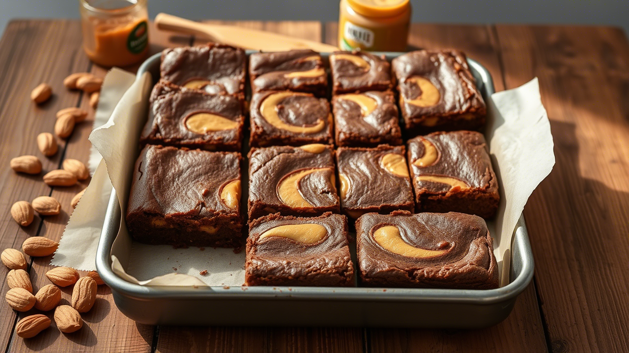 Fudgy Peanut Butter Brownies: Mastering the Art of Decadence in Every Bite