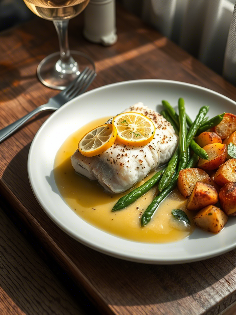Lemon-Herb Baked Cod: A Humble Fish, Elevated to Pure Brilliance Lemon-Herb Baked Cod: A Humble Fish, Elevated to Pure Brilliance