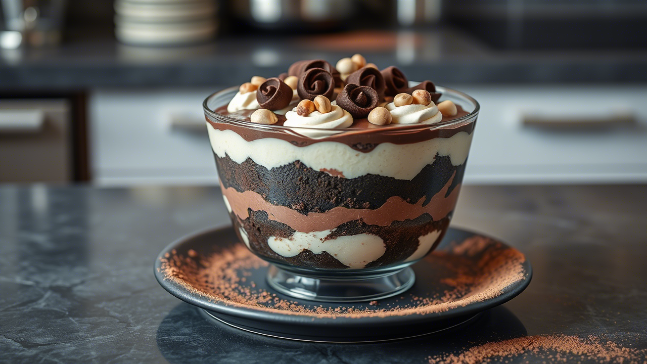 Chocolate Cheesecake Trifle: Layers of Decadence, Texture, and Culinary Precision