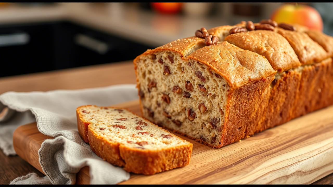 Apple Cinnamon Pecan Bread: A Rustic Masterpiece for Modern Bakers