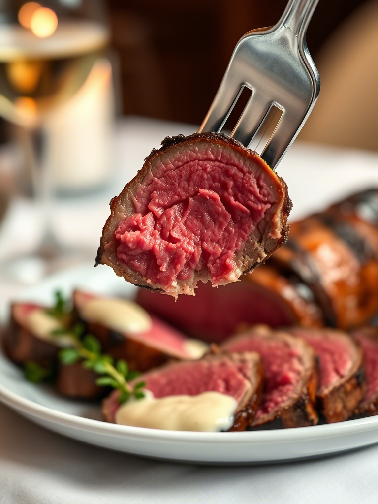 Roasted Beef Tenderloin with Creamy Horseradish Sauce: The Elegant Centerpiece of True Culinary Precision Roasted Beef Tenderloin with Creamy Horseradish Sauce: The Elegant Centerpiece of True Culinary Precision