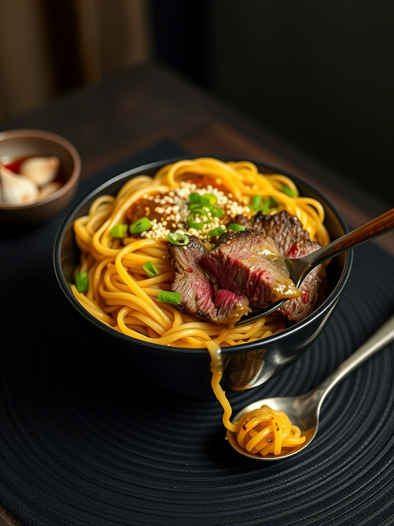 Garlic Butter Steak Lightning Noodles: A Culinary Powerplay That’s Shaking Up Professional Kitchens Garlic Butter Steak Lightning Noodles: A Culinary Powerplay That’s Shaking Up Professional Kitchens
