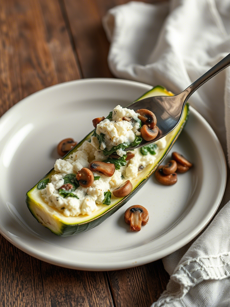 Spinach, Mushroom, and Ricotta Stuffed Zucchini Boats: A Deep Dive into a Culinary Classic Reimagined Spinach, Mushroom, and Ricotta Stuffed Zucchini Boats: A Deep Dive into a Culinary Classic Reimagined