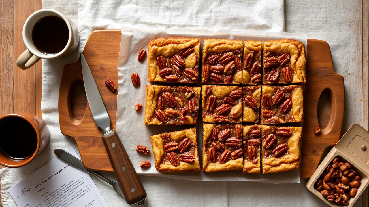 Lazy Girl Pecan Pie Bars: A Southern Classic, Made Effortless