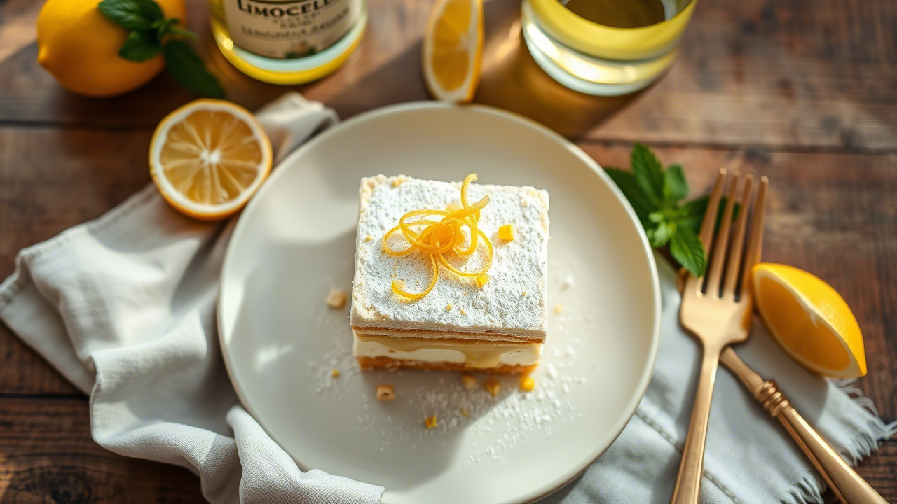 Limoncello Tiramisu Recipe: A Bold, Boozy Twist on an Italian Classic That Actually Works