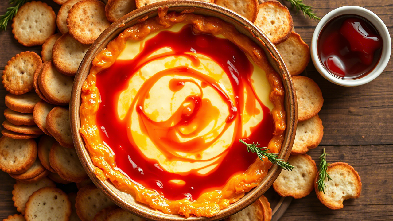 Pepper Jelly Cheese Dip 🧀🌶️: The Fiery-Savory Fusion You Didn’t Know You Needed