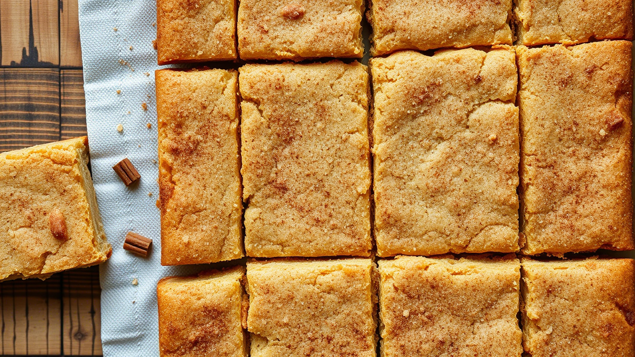 The Chewy Snickerdoodle Cookie Bar: A Professional’s Dive Into The Cinnamon-Crusted Classic, Reinvented
