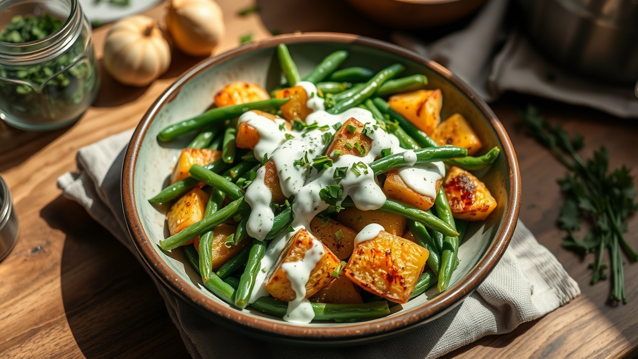 Ranch Green Beans and Potatoes: The Homestyle Dish with Professional Potential