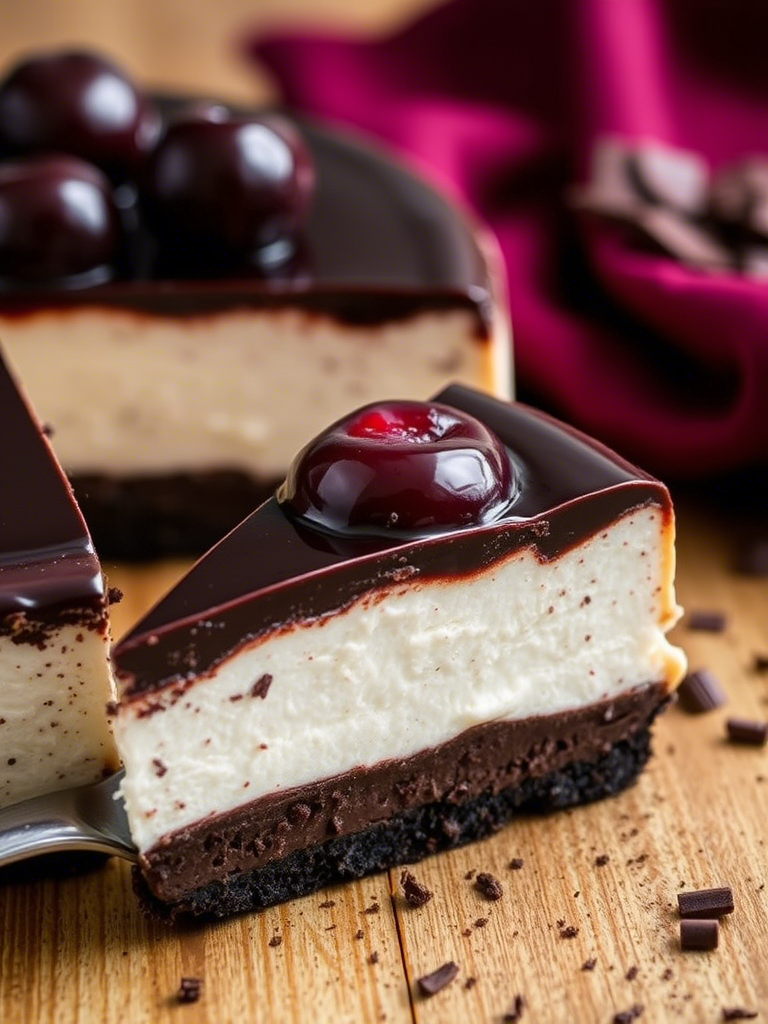 Decadent Black Forest Cheesecake: A Bold Marriage of Tradition and Indulgence