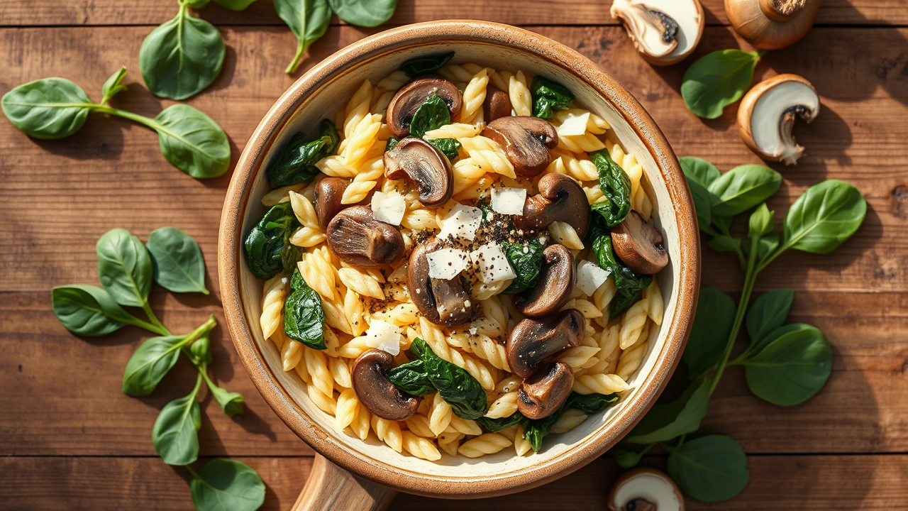 Spinach Mushroom Orzo: The Underrated Workhorse of Modern Kitchens