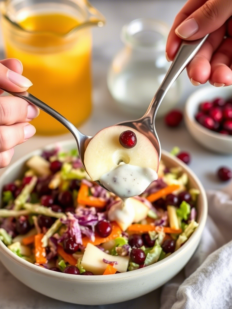 Apple Cranberry Coleslaw Recipe That’ll Flip the Script on Your Salad Game