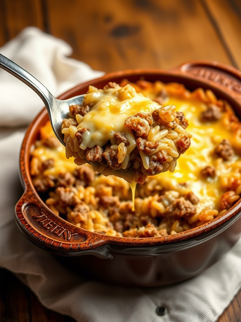 French Onion Ground Beef and Rice Casserole: The Humble Dish That’s Anything But French Onion Ground Beef and Rice Casserole: The Humble Dish That’s Anything But