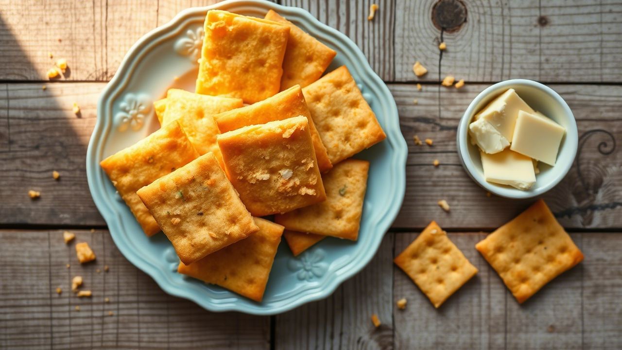Southern Cheese Crackers: The Salty, Crumbly Soul of the American South