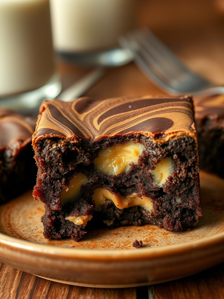 Fudgy Peanut Butter Brownies: Mastering the Art of Decadence in Every Bite Fudgy Peanut Butter Brownies: Mastering the Art of Decadence in Every Bite