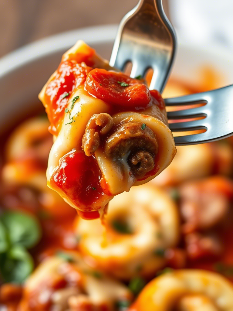 Meat Lovers Pizza Tortellini: Where Italian Comfort Meets Bold American Flavor Meat Lovers Pizza Tortellini: Where Italian Comfort Meets Bold American Flavor