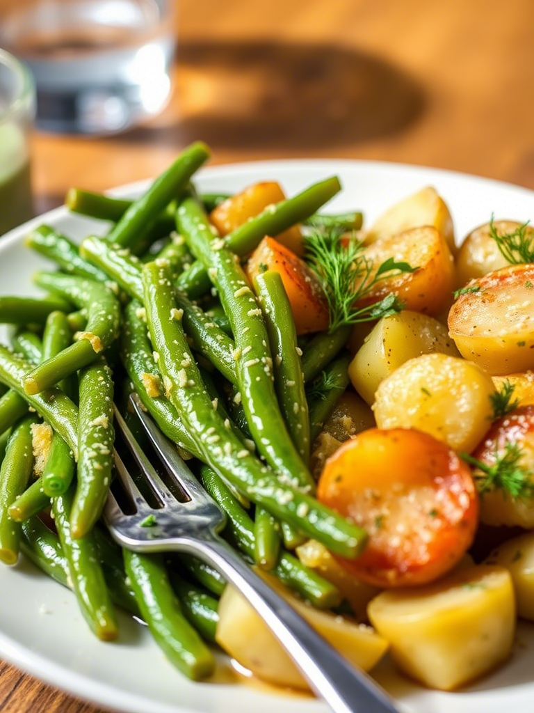 Ranch Green Beans and Potatoes: The Homestyle Dish with Professional Potential Ranch Green Beans and Potatoes: The Homestyle Dish with Professional Potential
