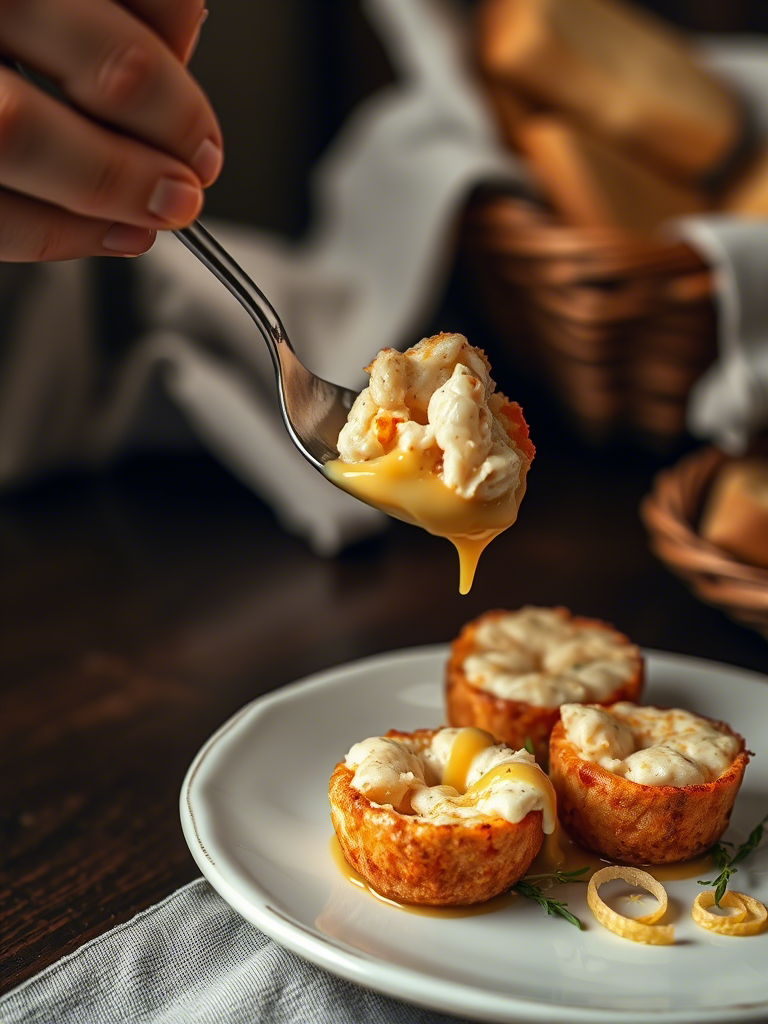 Crispy Lobster Bites with Garlic Butter Sauce Crispy Lobster Bites with Garlic Butter Sauce