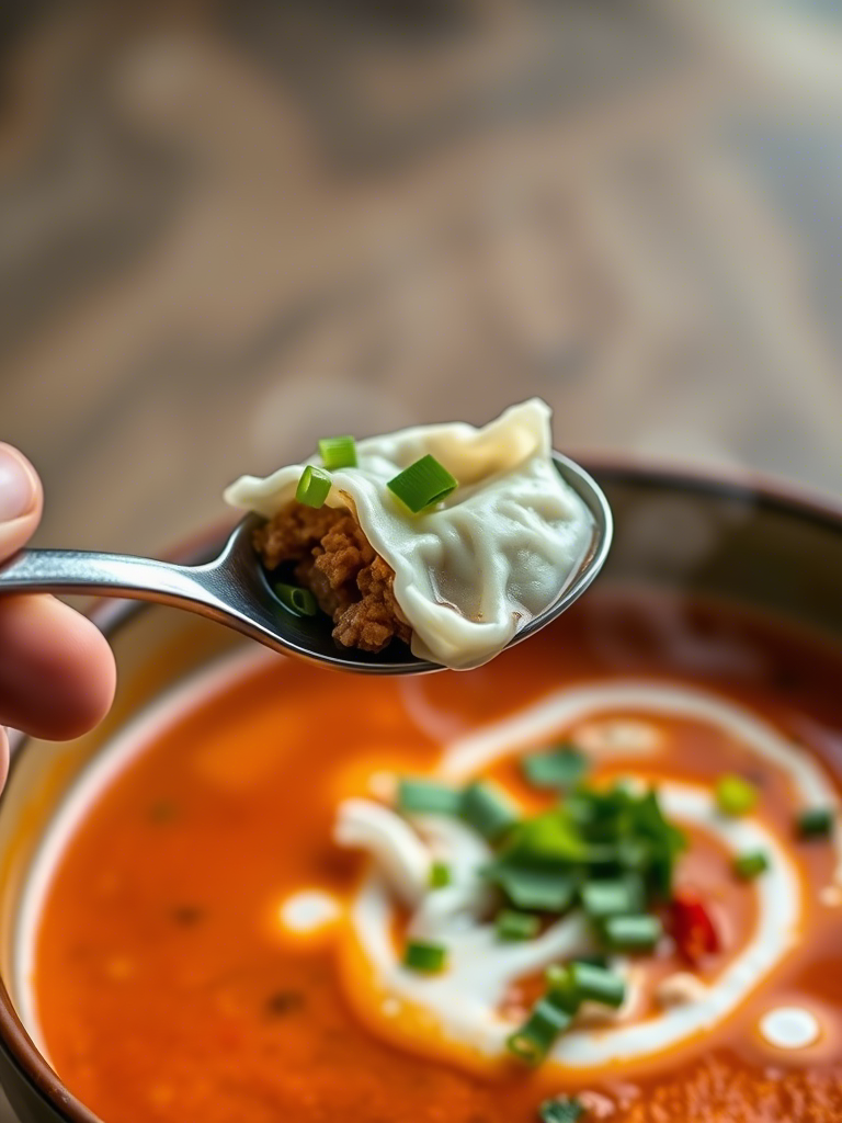 Easy Thai Red Curry Dumpling Soup: A Comforting Bowl of Complexity Easy Thai Red Curry Dumpling Soup: A Comforting Bowl of Complexity