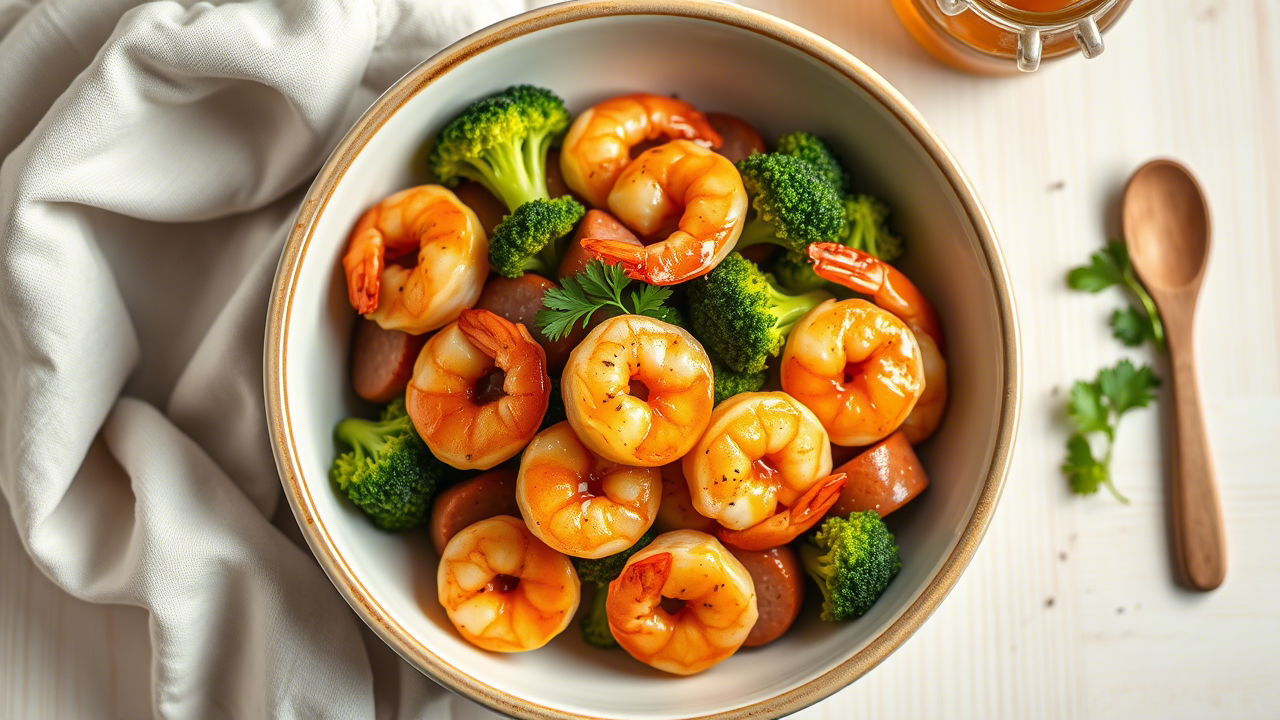 Honey Garlic Shrimp, Sausage & Broccoli: A Deep Dive Into a Bold, Balanced Powerhouse of Flavor