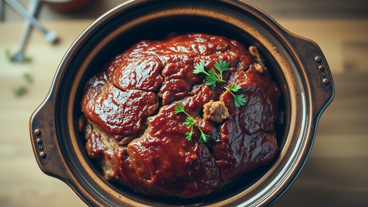 The Best Crockpot Meatloaf: Slow-Cooked Perfection, One Slice at a Time