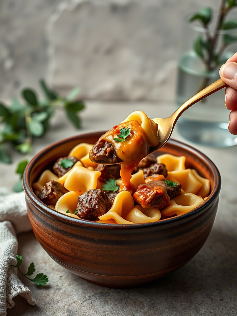 Creamy Beef and Bowtie Pasta: The Comfort Classic That Deserves a Professional Upgrade Creamy Beef and Bowtie Pasta: The Comfort Classic That Deserves a Professional Upgrade