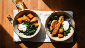 Chicken and Sweet Potato Bowls for Two: A Small-Batch Flavor Bomb That Packs a Nutritional Punch