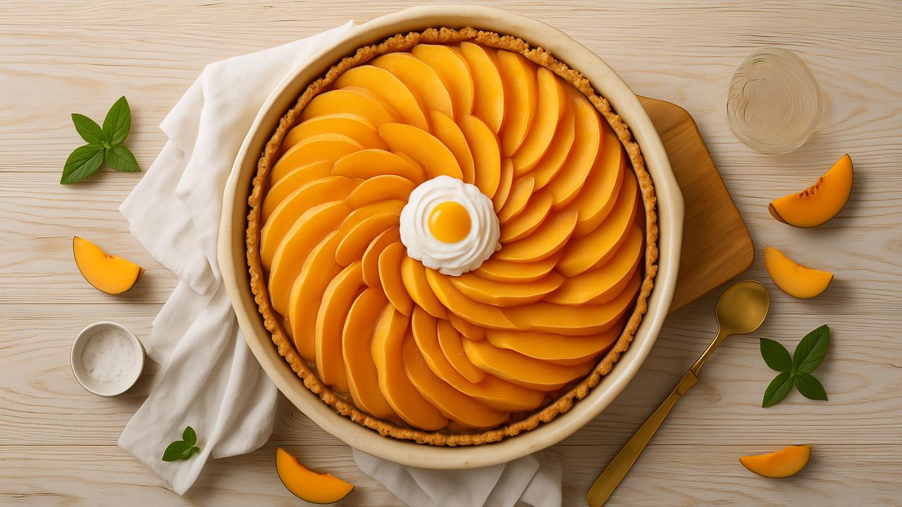 No-Bake Peaches & Cream Pie: A Silky Summer Classic with a Professional Touch