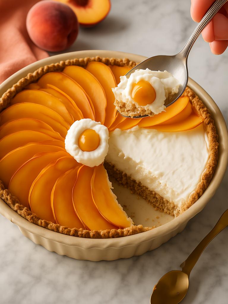 No-Bake Peaches & Cream Pie: A Silky Summer Classic with a Professional Touch No-Bake Peaches & Cream Pie: A Silky Summer Classic with a Professional Touch