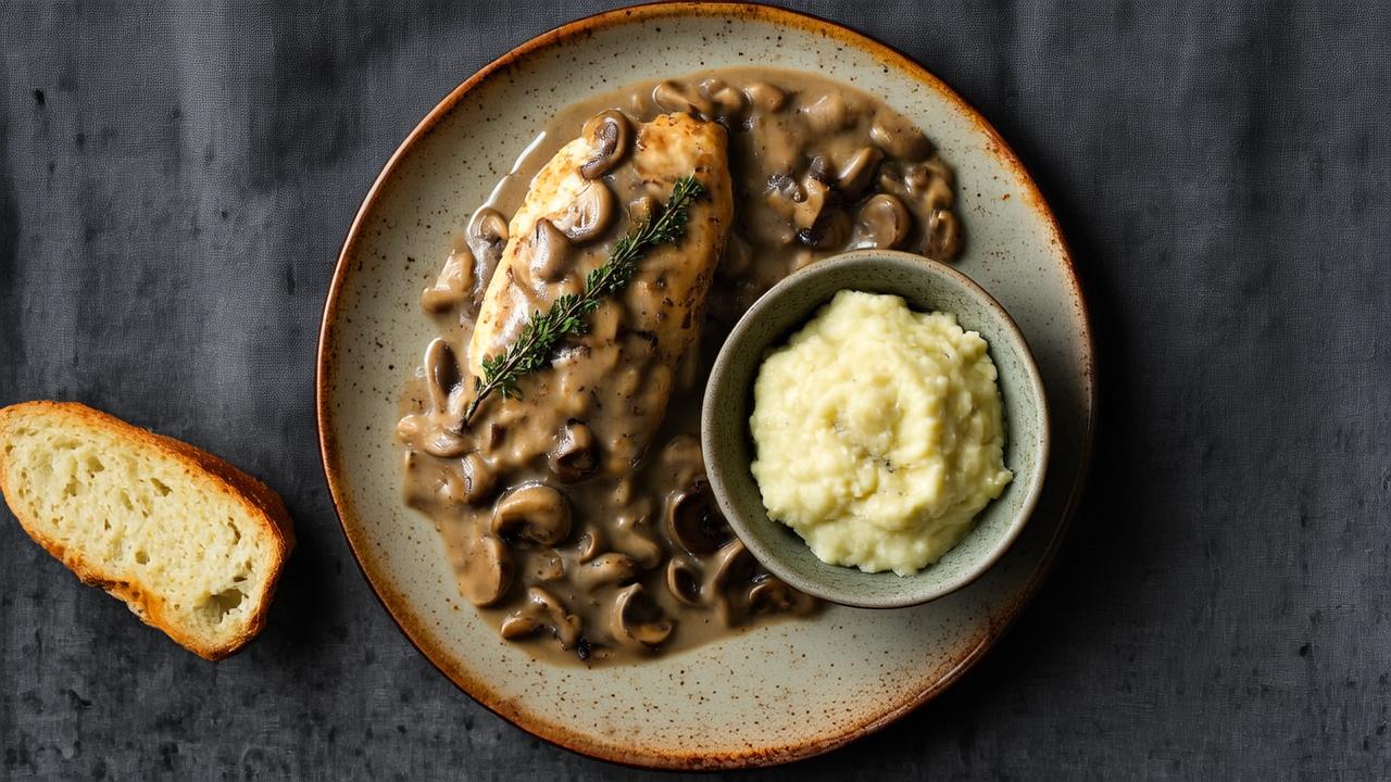 Creamy Mushroom Chicken: A Comfort Dish with Culinary Backbone