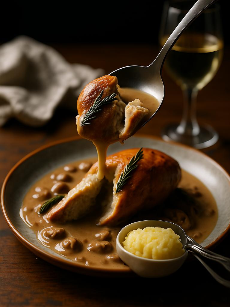 Creamy Mushroom Chicken: A Comfort Dish with Culinary Backbone Creamy Mushroom Chicken: A Comfort Dish with Culinary Backbone