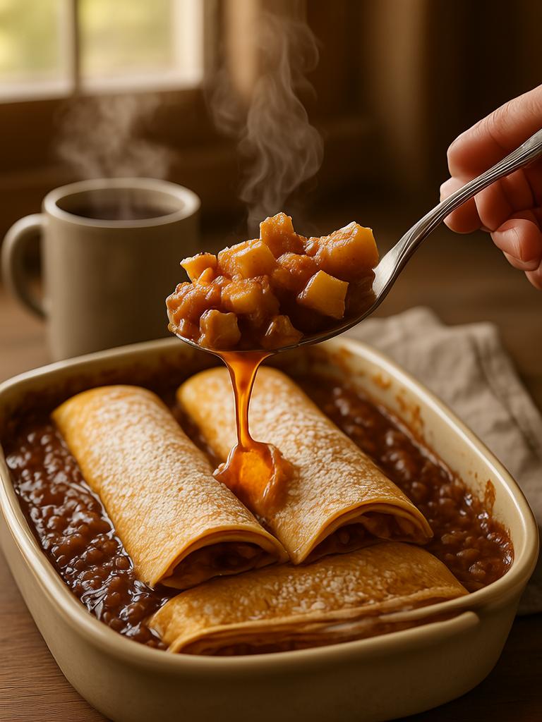 Apple Pie Enchiladas: Where Comfort Meets Creativity in a Flaky-Sweet Hug Apple Pie Enchiladas: Where Comfort Meets Creativity in a Flaky-Sweet Hug
